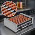 Thumbnail image #3 for Nemco Roll-A-Grill 8027 10-Roller Hot Dog Grill, 27-Dog Capacity, 120V