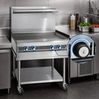 Thumbnail image #3 for Imperial (Middleby) Spec Series IHR-GT18-M 18-Inch Gas Modular Add-A-Unit Griddle with Thermostatic Controls, 1-Inch Plate