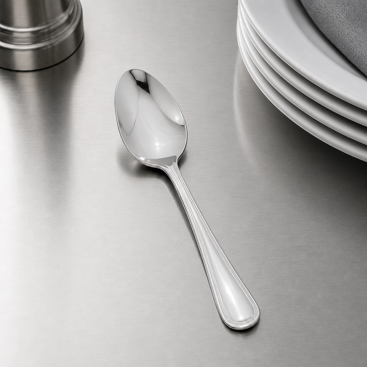 Product image #4 for Winco Shangarila 6-Inch Extra Heavy Weight Teaspoon, 18/8 Stainless Steel, Mirror Finish