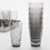 Thumbnail image #4 for American Metalcraft Stackable 18 oz Tritan Plastic Highball Glass, Smoke Gray