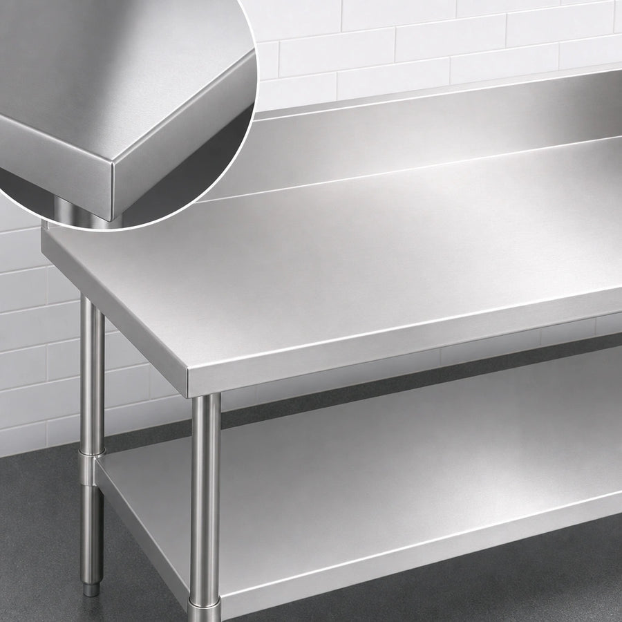 14-Gauge Stainless Steel Top
