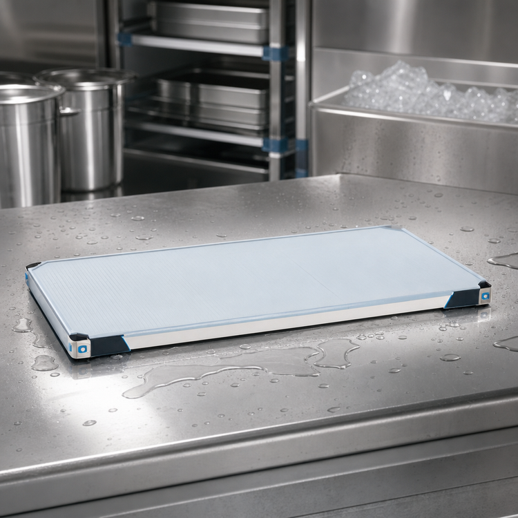 Product image #3 for MetroMax i 24 Inch W x 18 Inch D Solid Polymer Shelf with Microban