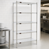Thumbnail image #3 for EAGLEbrite 5-Tier Starter Wire Shelving Unit with QuadTruss, 36W x 18D x 74H, Zinc Finish