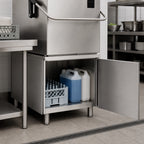 Thumbnail image #3 for Eurodib USA Lamber AC00005D 304 Stainless Steel Dishwasher Base/Equipment Stand with Door, 23.75 x 23.75 x 22 Inches Case of 4