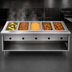 Thumbnail image #3 for Spec-Master HT5OB-208 Electric 5-Well Hot Food Table, 79