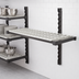 Thumbnail image #3 for Cambro Camshelving Elevation Series Wall-Mounted Vented Add-On Shelf Kit, 18 x 24 Inches, Brushed Graphite