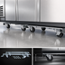 Thumbnail image #3 for Low Profile Channel Bar Set with Wheels for Back Bar Coolers up to MDD68