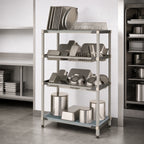 Thumbnail image #3 for Metro MetroMax i PR48X3 Stationary 4-Tier Polymer Drying Rack Unit, 48 x 24 x 74 Inches, with Drop-In Racks