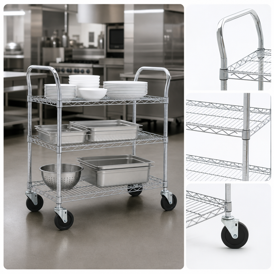 Three Wire Shelves