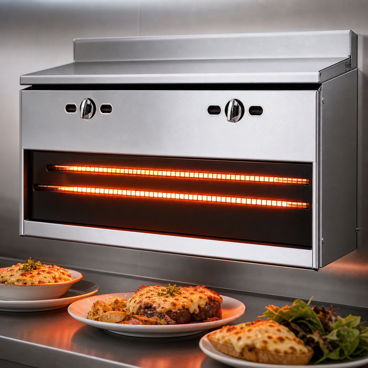 Product image #3 for Titan JCM-60 60-Inch Gas Wall Mount Infrared Cheesemelter