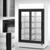 Thumbnail image #3 for Beverage-Air MarketMax Two-Section Sliding Glass Door Refrigerated Merchandiser, 35.4 Cu. Ft., White
