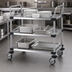 Thumbnail image #3 for Metro Super Erecta MW401 Standard Duty Open-Design 3-Shelf Utility Bus Cart, 24 x 18-Inch Shelves, Chrome Plated Steel