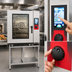 Thumbnail image #3 for Vulcan TCM-101E-208/240 Touch Combi Multi 10-Level Half-Size Electric Boilerless Combi Oven