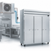 Thumbnail image #4 for Howard-McCray SR Series 75 Cu. Ft. Three Section Remote Reach-In Refrigerator with Solid Full Hinged Doors