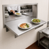 Thumbnail image #3 for Eagle Group Wall-Mounted Pass-Thru Shelf, 60 x 18 Inches, 304 Stainless Steel