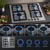Thumbnail image #4 for Summit 23-5/8-Inch Built-In 4-Burner Gas Cooktop with Sealed Burners