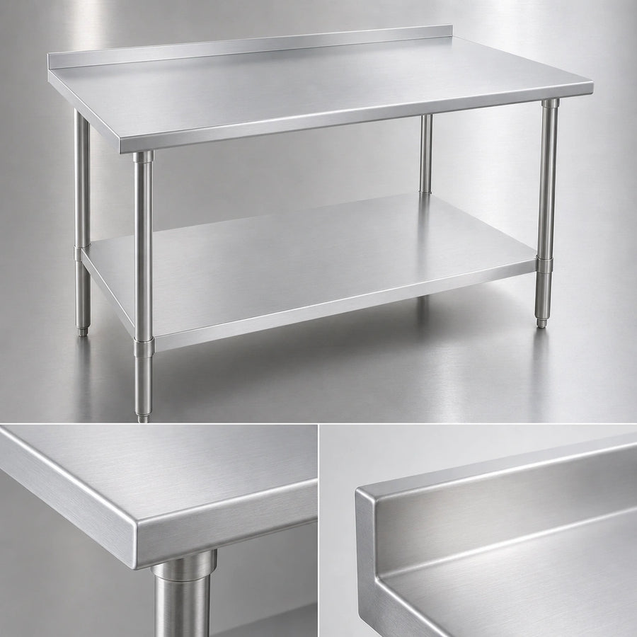 14-Gauge 300 Series Stainless Steel Top