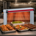 Thumbnail image #3 for Hatco Glo-Ray Designer Single Strip Heater, 69-1/2-Inch W, Infrared, Unlighted, 1560W, Aluminum