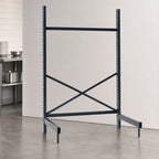 Thumbnail image #3 for Metro SmartLever SM762454-KIT Stationary Cantilever Shelving Starter Kit, 54"W x 24"D Shelf Capacity, Epoxy-Coated Steel