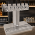 Thumbnail image #3 for Glastender Tee Draft Countertop Beverage Dispensing Tower, 6 Faucet, Air-Cooled, Polished Chrome