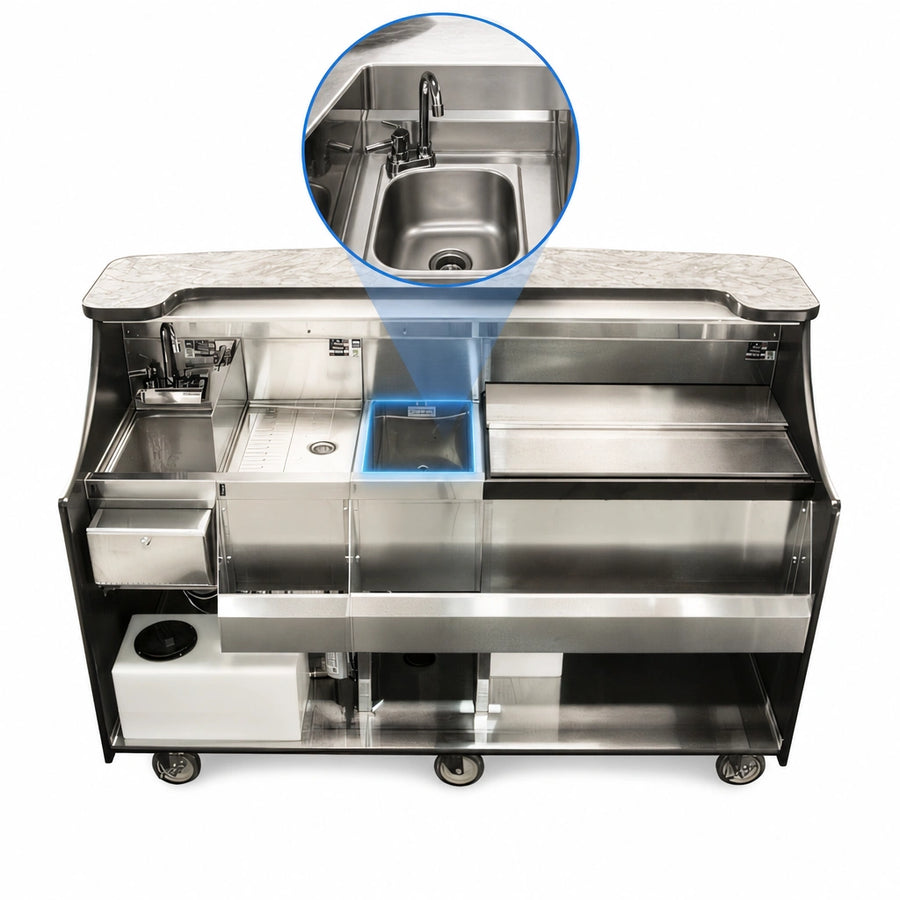 Integrated Hand Sink