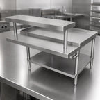 Thumbnail image #3 for BK Resources EQ-PS15 Adjustable Stainless Steel Plate Shelf for EQ-WS15 Work Shelf
