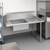 Thumbnail image #3 for Pro-Bowl Straight Soiled Dishtable with 20 x 20 x 8 Pre-Rinse Sink Bowl, 96 x 30 Inches, Right-To-Left