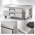 Thumbnail image #3 for True 51-7/8-Inch 2-Drawer Refrigerated Chef Base with Stainless Steel Top