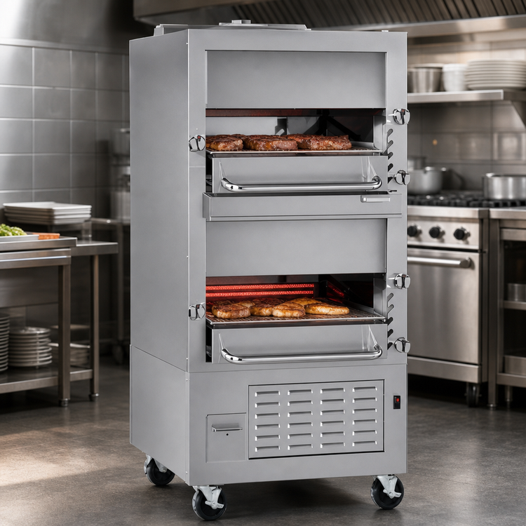 Product image #3 for Southbend E-270 34-Inch Free-Standing Double Deck Electric Infrared Broiler