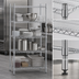 Thumbnail image #3 for Advance Tabco Special Value Heavy-Duty Chrome Plated Wire Shelf, 36 x 21 Inches