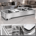 Thumbnail image #3 for Atlas Metal WH-3 3-Pan Drop-In Electric Hot Food Well, Wet Bain-Marie, Single Thermostatic Control