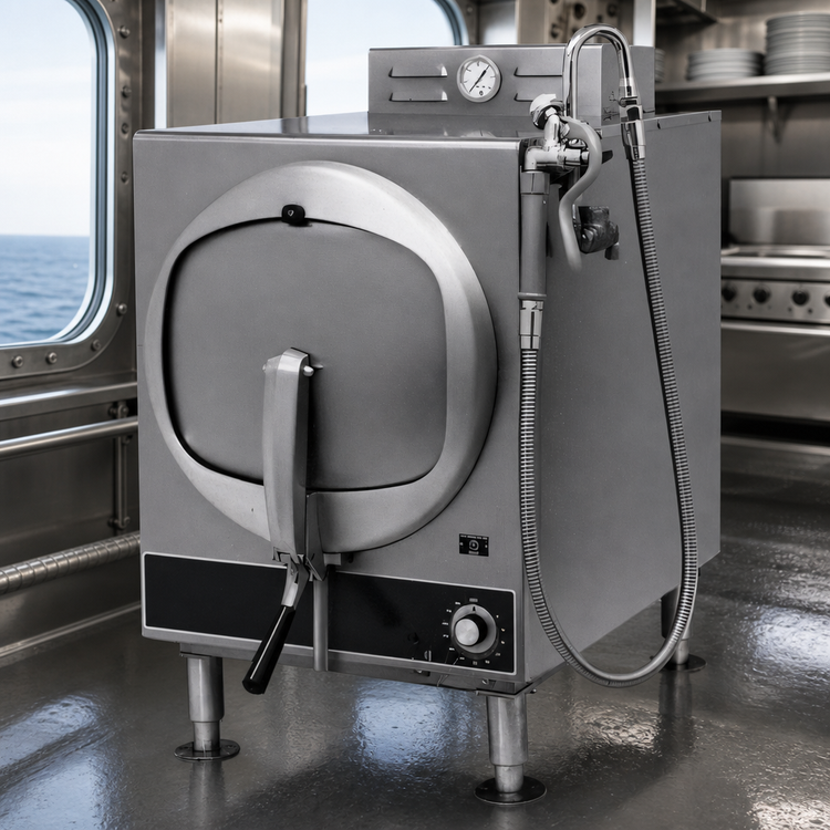 Product image #3 for Southbend Shipboard Electric Pressure Steamer, 1 Compartment, Automatic Timer Controls