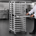 Thumbnail image #3 for Metro Mobile Side-Load Aluminum Pan Rack for 18 Full-Size Pans