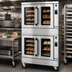 Thumbnail image #3 for Southbend Platinum Double Electric Convection Oven, Standard Depth, Touch Screen Controls, Ventless