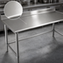 Thumbnail image #3 for Eagle Spec-Master 144-Inch x 24-Inch Stainless Steel Work Table with 4-1/2-Inch Backsplash