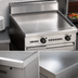 Thumbnail image #3 for Bistro 60-Inch Gas Restaurant Range with 1-Inch Manual Griddle Plate and Stub Back