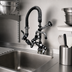 Thumbnail image #3 for T&S Brass Mini Pre-Rinse Faucet Unit, Dual Temperature, 6-Inch Swing Nozzle, Deck Mount