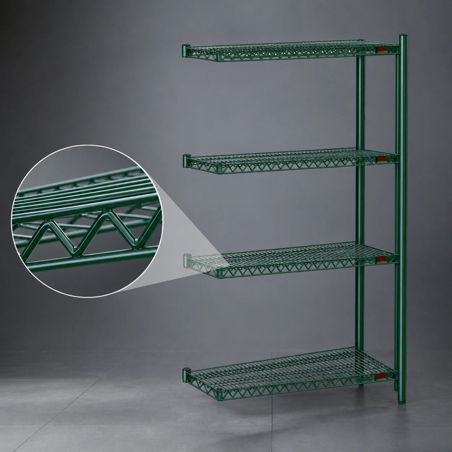 Patented QuadTruss® Shelves