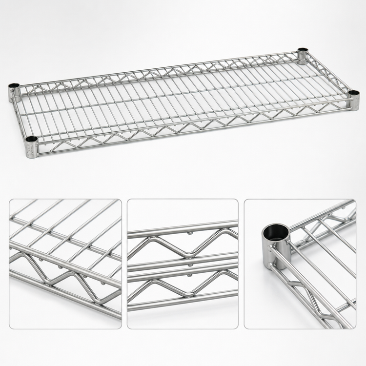 Product image #3 for Patented QuadTruss 36" x 36" Stainless Steel Wire Shelf