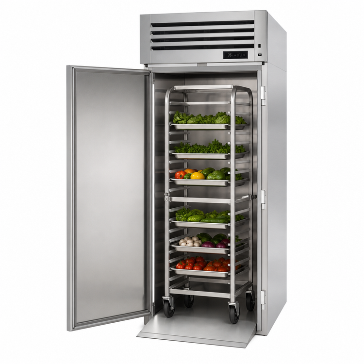 Product image #3 for Turbo Air PRO Series Roll-In One-Section Reach-In Refrigerator, 39.68 Cu. Ft., Self-Contained