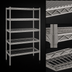 Thumbnail image #3 for Eagle Group Valu-Master 5-Tier Wire Starter Shelving Unit, 60