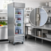 Thumbnail image #3 for IKON Refrigeration One-Section Reach-In Glass Door Freezer, 19 Cu. Ft., Bottom-Mount Self-Contained