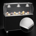 Thumbnail image #3 for Vollrath 2-Series Affordable Portable 60-Inch Mobile Utility Station with Storage Base, Breath Guard Lights, and Casters