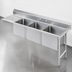 Thumbnail image #3 for Advance Tabco 66-Inch Right-Hand 3-Compartment Sink Dishtable with 6-Inch Drainboard and 16-Gauge 304 Stainless Steel Top