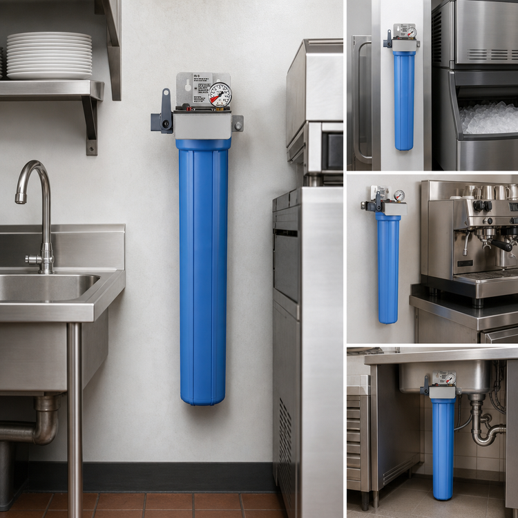 Product image #3 for Everpure FX-12 Single Water Filtration System, 30,000 Gallons, 0.5 Micron, 3.0 GPM