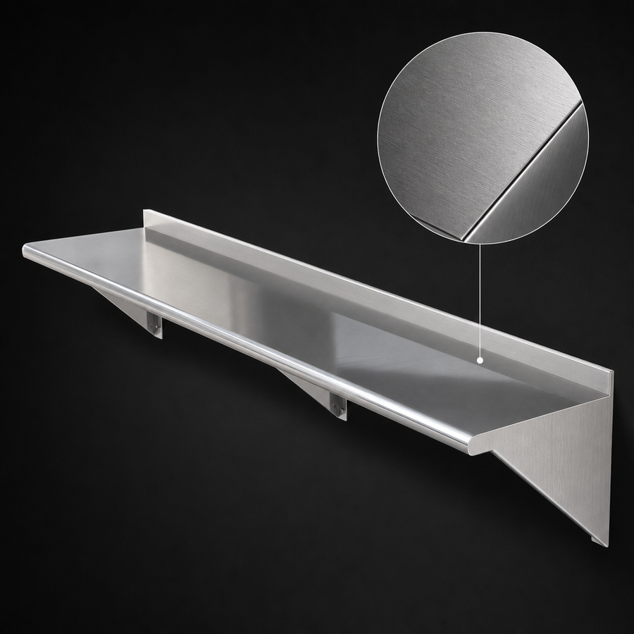 18-Gauge Stainless Steel Construction