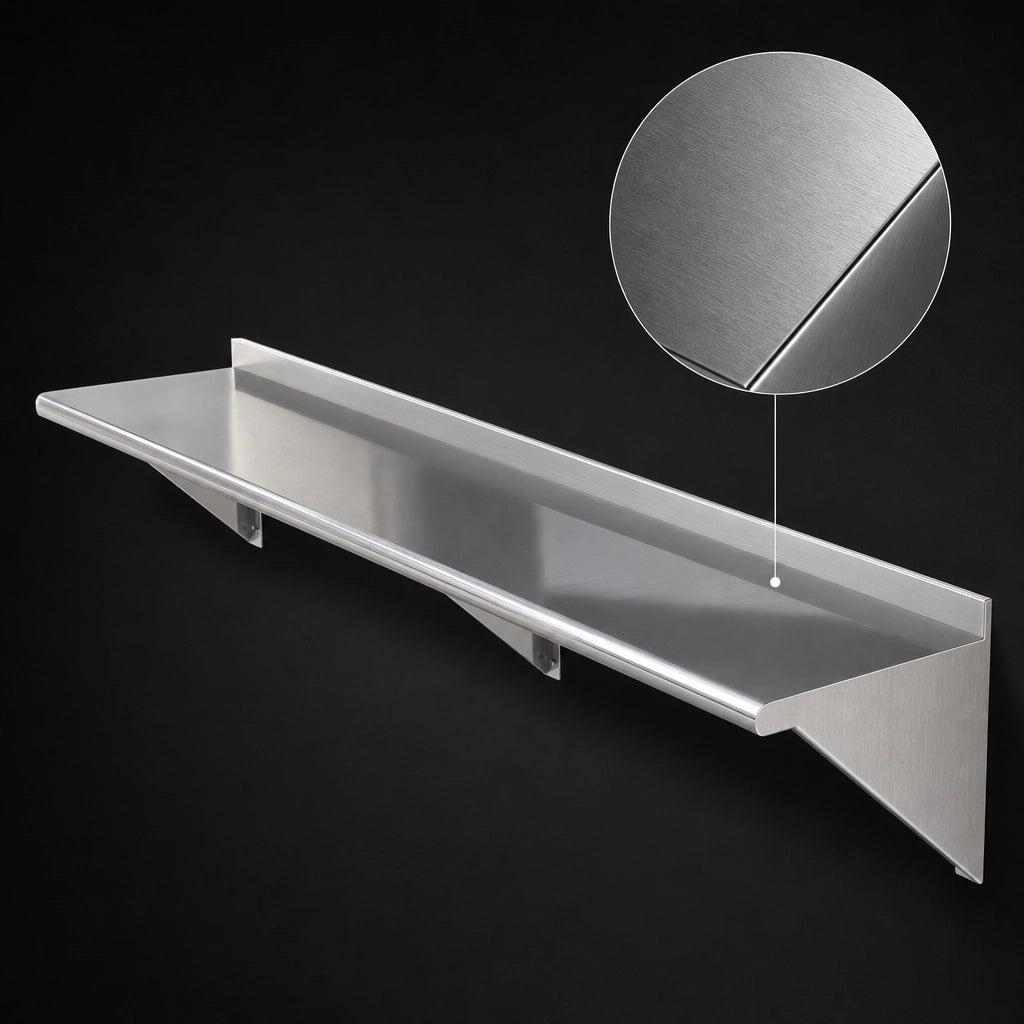 18-Gauge Stainless Steel Construction