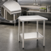 Thumbnail image #3 for Eagle Deluxe Series 84-Inch x 30-Inch Stainless Steel Work Table with Rolled Edge and Adjustable Undershelf