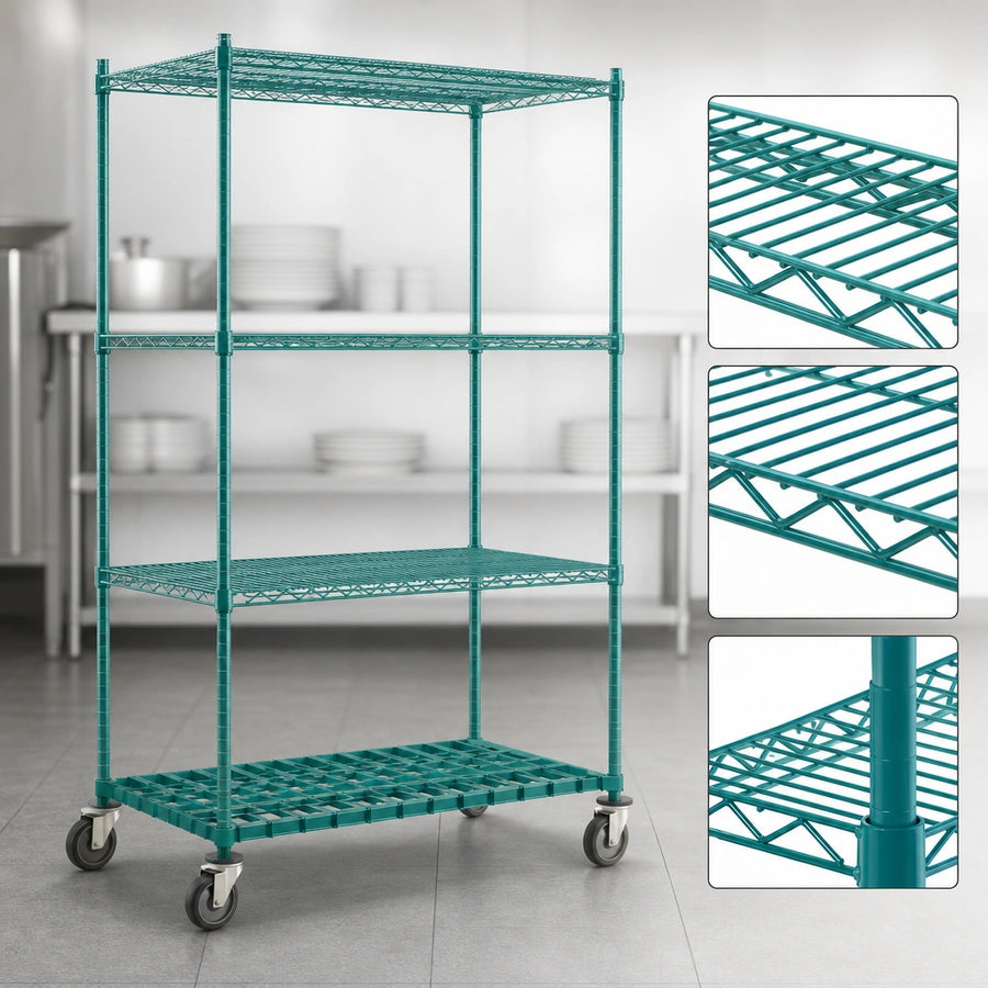 QuadTruss Wire Shelves