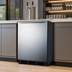 Thumbnail image #4 for Summit Commercial ADA Counter Height Draft Beer Dispenser, 5.5 Cu. Ft., 2 x 1/6 Keg Capacity, Stainless Steel Door